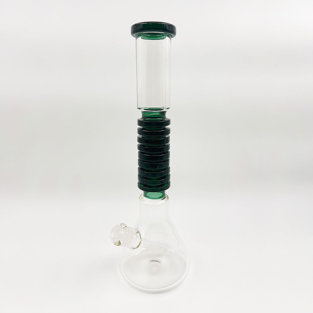 16" Ribbed Beaker Bong