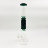 16" Ribbed Beaker Bong