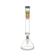 18 Inch Bio Glass Rasta Classic Beaker Waterpipe Bong - FGC
