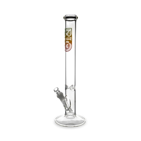 18 Inch Bio Glass Rasta Classic Straight Waterpipe Bong Bowl Joint View - FGC