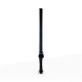 18 INCH GLASS BATON NOVELTY STEAMROLLER - BLACK