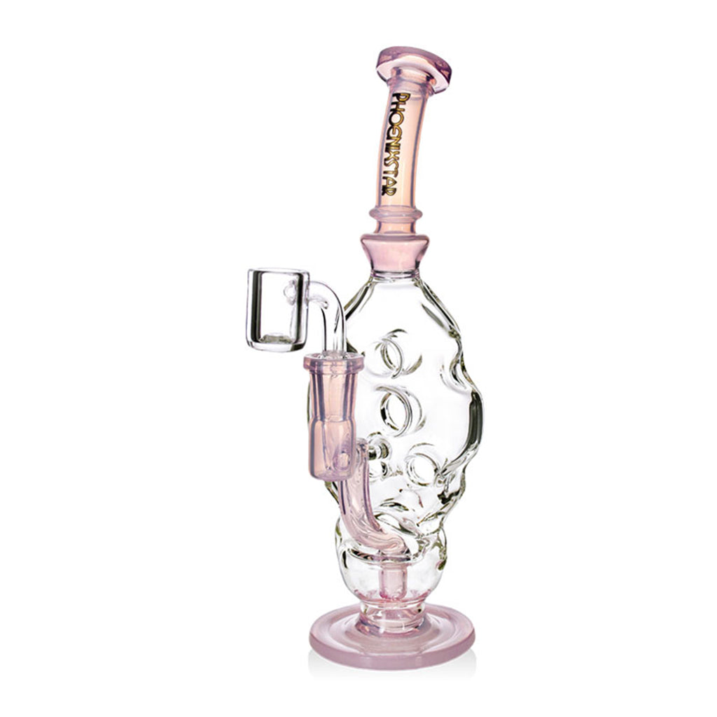 PHOENIX STAR OPAL ORBIT DIMPLED BUBBLE DAB RIG