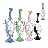 PHOENIX STAR OPAL ORBIT DIMPLED BUBBLE DAB RIG