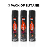 3 PACK OF BUTANE