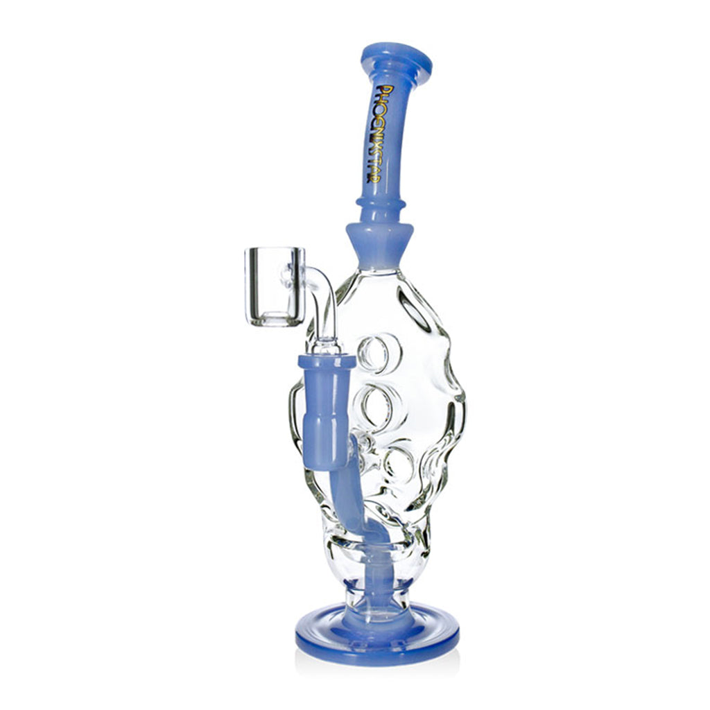 PHOENIX STAR OPAL ORBIT DIMPLED BUBBLE DAB RIG