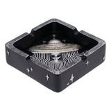 SILVER UFO ASHTRAY