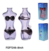 8" Bikini Female Body Glass Water Pipe