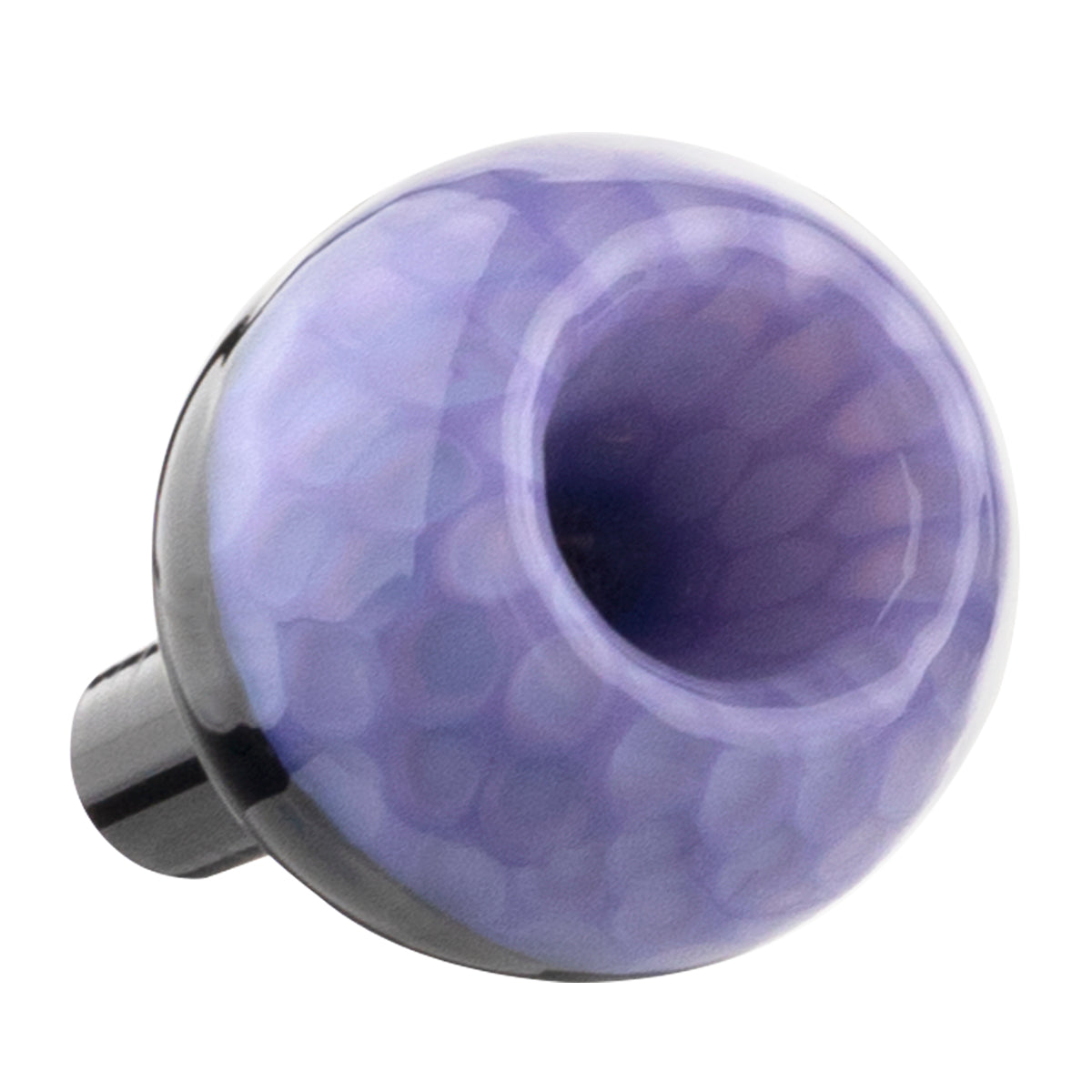 Honey Comb Flower Bowl Slides | 14mm - Assorted Colors - 5 Count by BIO