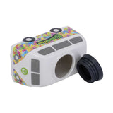 LARGE HIPPIE BUS CERAMIC STORAGE JAR