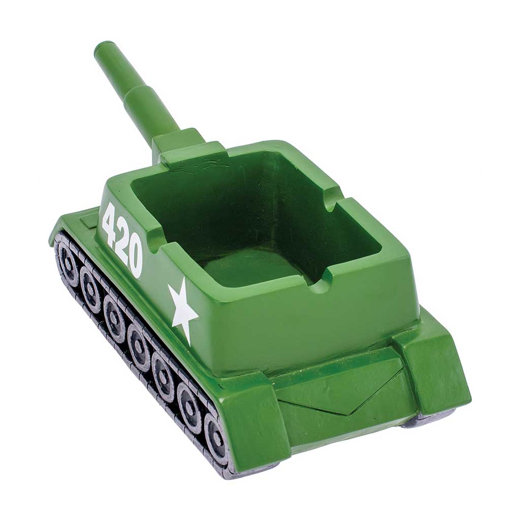 GREEN 420 TANK ASHTRAY