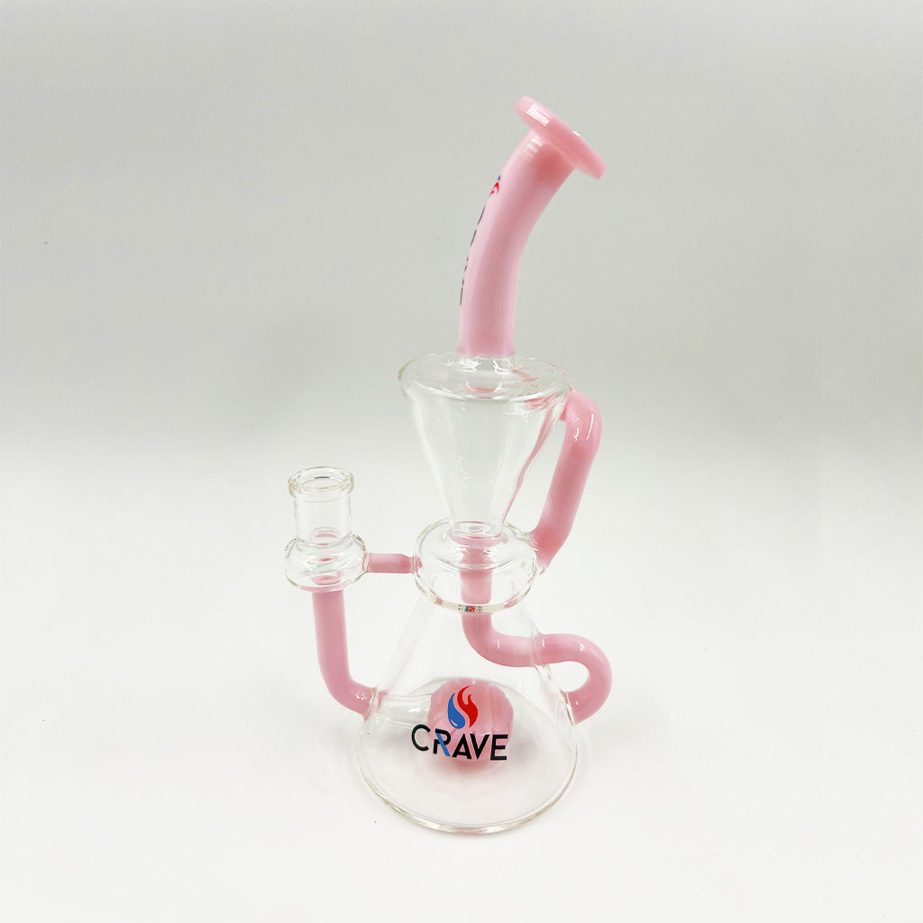 9.5" Crave Glass Showerhead Recycler