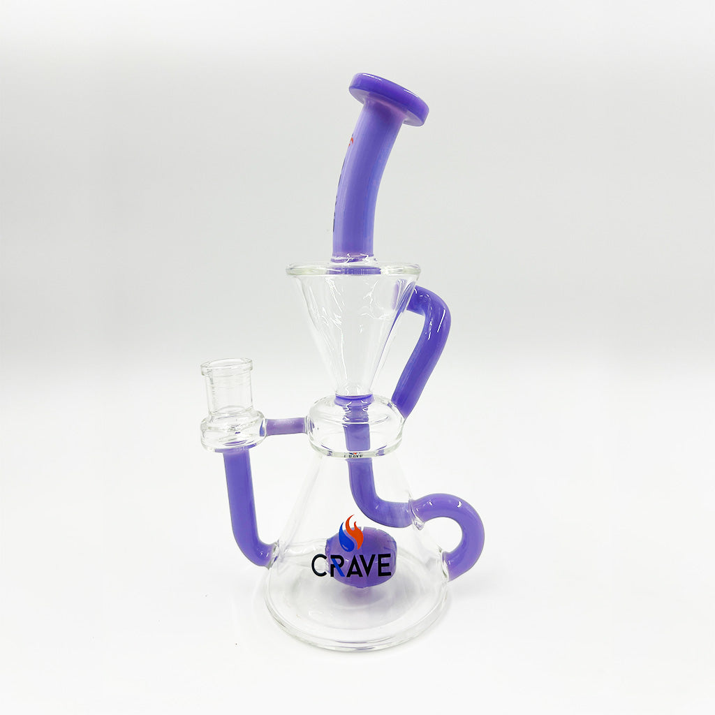9.5" Crave Glass Showerhead Recycler