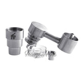 TITANIUM 4 IN 1 SIDECAR HYBRID BANGER DAB NAIL