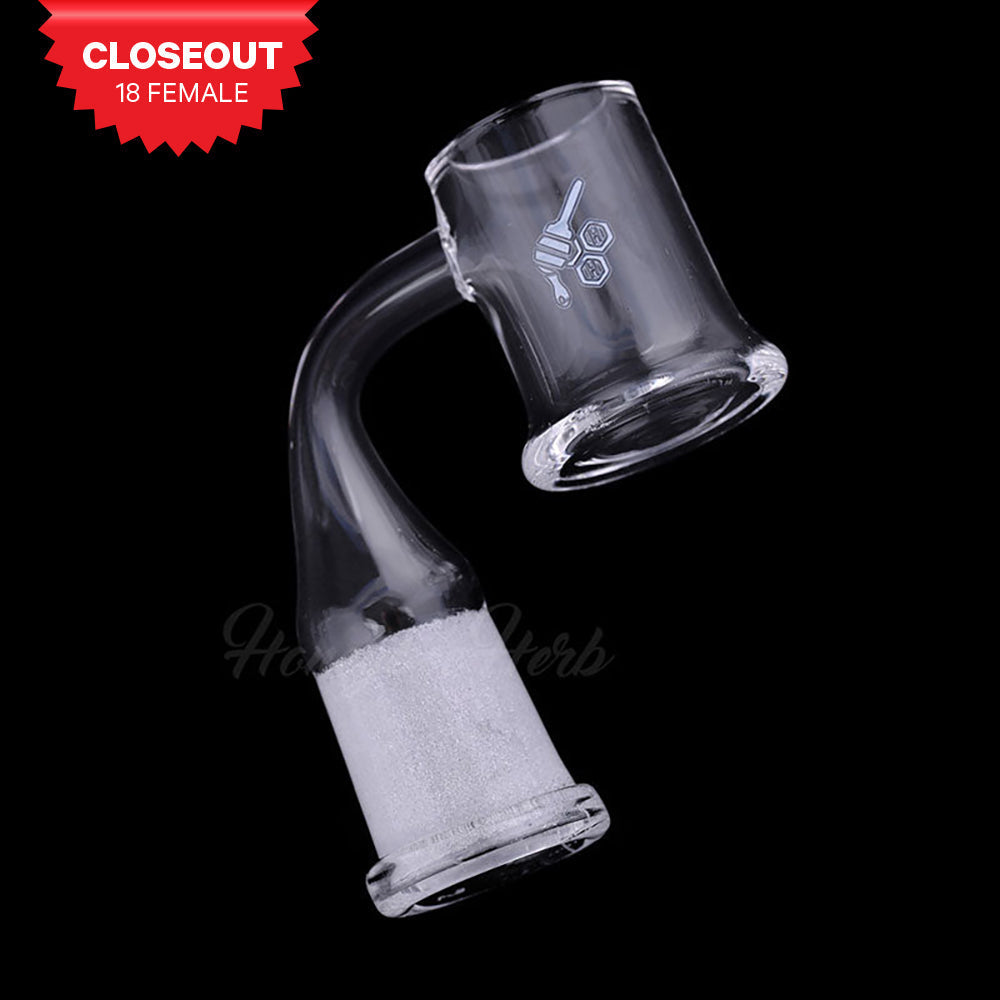 HONEY MUG QUARTZ BANGER - 90° DEGREE | YL-CLOSEOUT