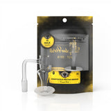 HONEYSUCKLE NECTAR BEEHIVE QUARTZ BANGER - 90° DEGREE