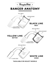 HONEYCOMB KNOT QUARTZ BANGER - 90° DEGREE | YL