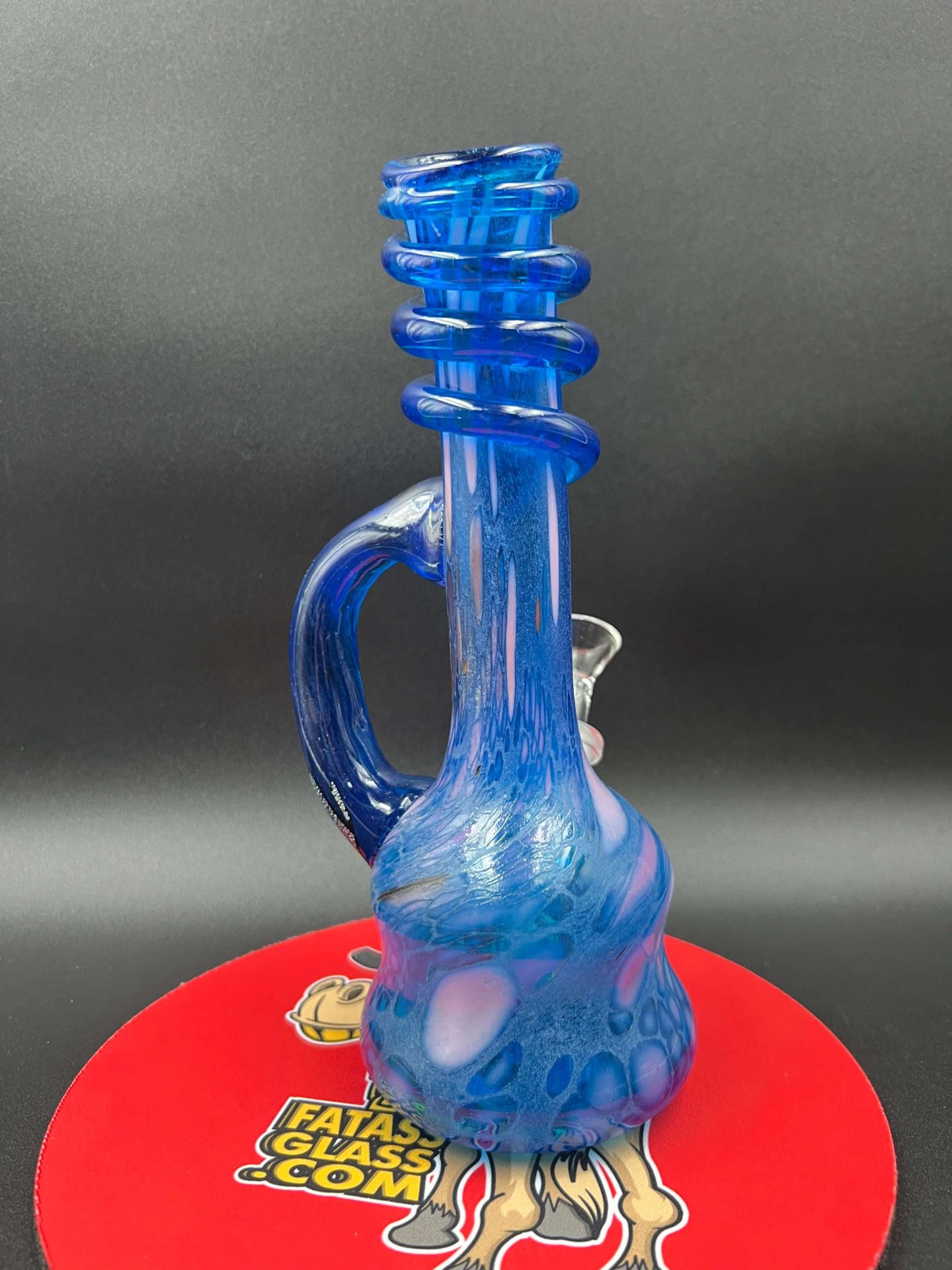 9" Special K Glass Medium Handle Soft Glass Bong Glow in the Dark