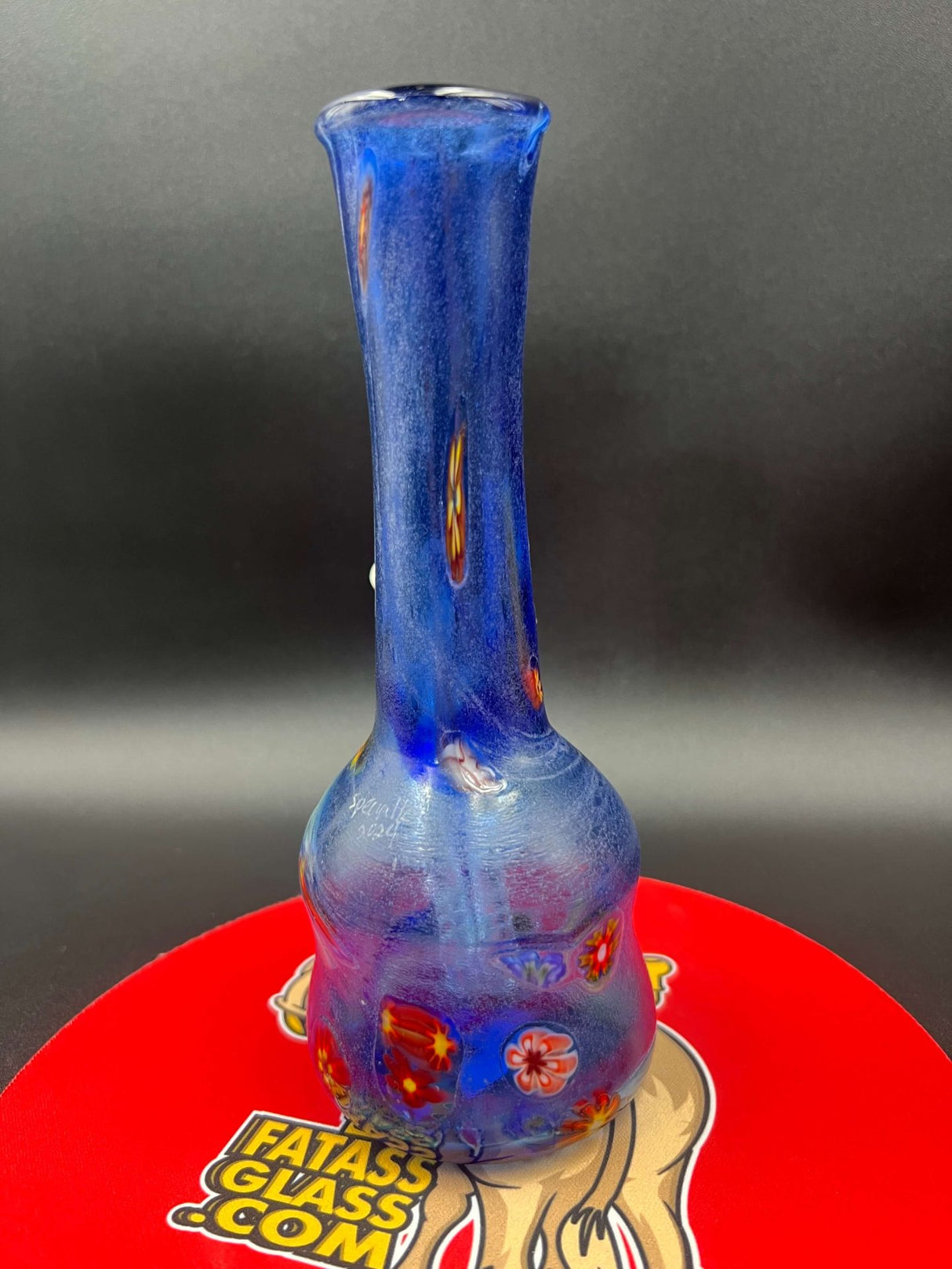 7.5" Special K Soft Glass Bong Glow in the Dark