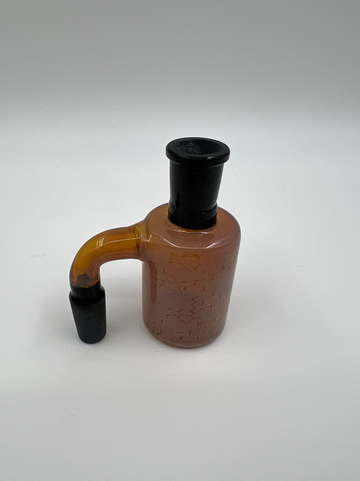 Pulsar Inside Print Glass Dry Ash Catcher | 14mm | 90 Degree | THC Molecule