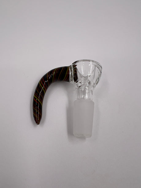 Horned Flower Slide with Glass Screen