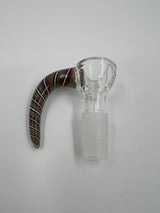 Horned Flower Slide with Glass Screen