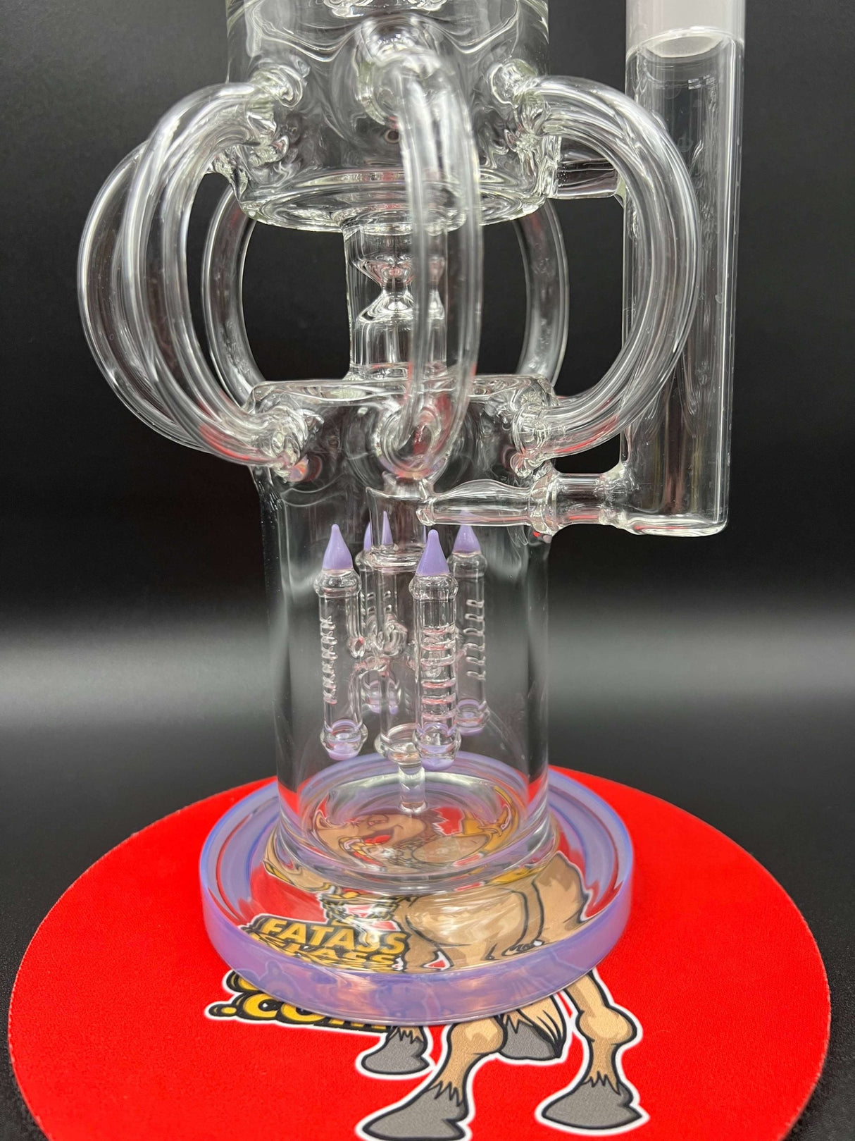 16" Armed Rocket Perc 18mm Recycler Dab Rig