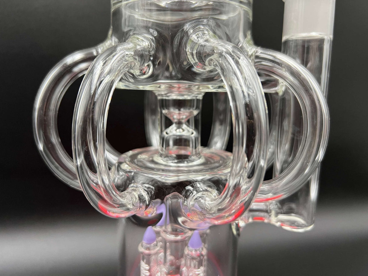 16" Armed Rocket Perc 18mm Recycler Dab Rig