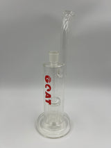 13" Lucky Goat Glass Tree Arm Bent Neck