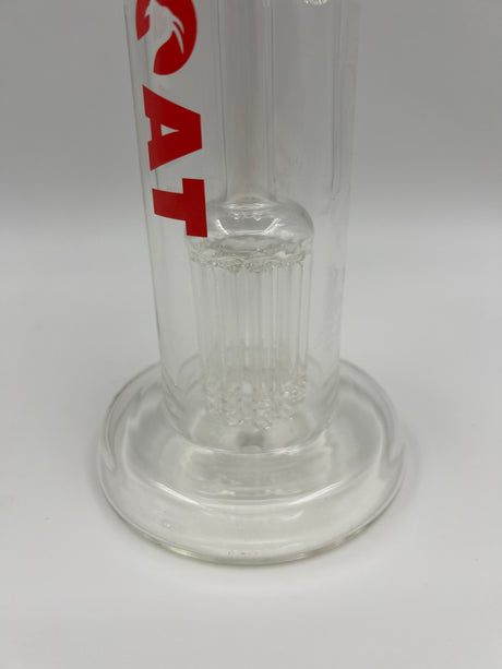 13" Lucky Goat Glass Tree Arm Bent Neck