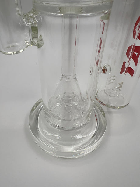 9.5" Double Bubbler by Lucky Goat Glass