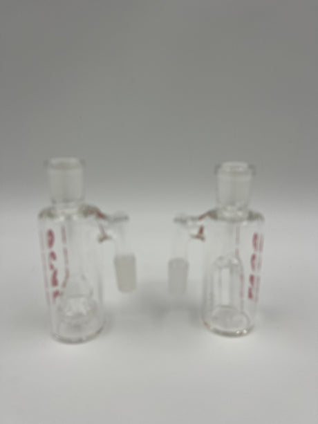 2 Pack 14mm Male 90 Degree Ash Catchers by Lucky Goat Glass