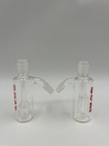 2 Pack 14mm 45 Degree Male Ash Catchers by Lucky Goat Glass