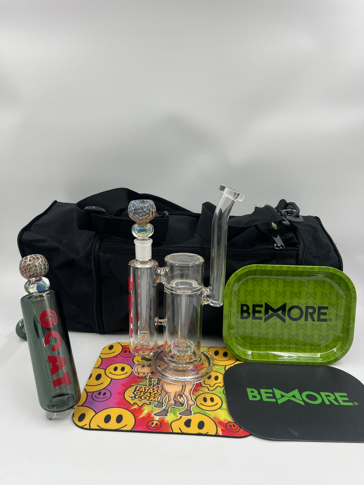 Lucky Goat Glass Flower Bundle