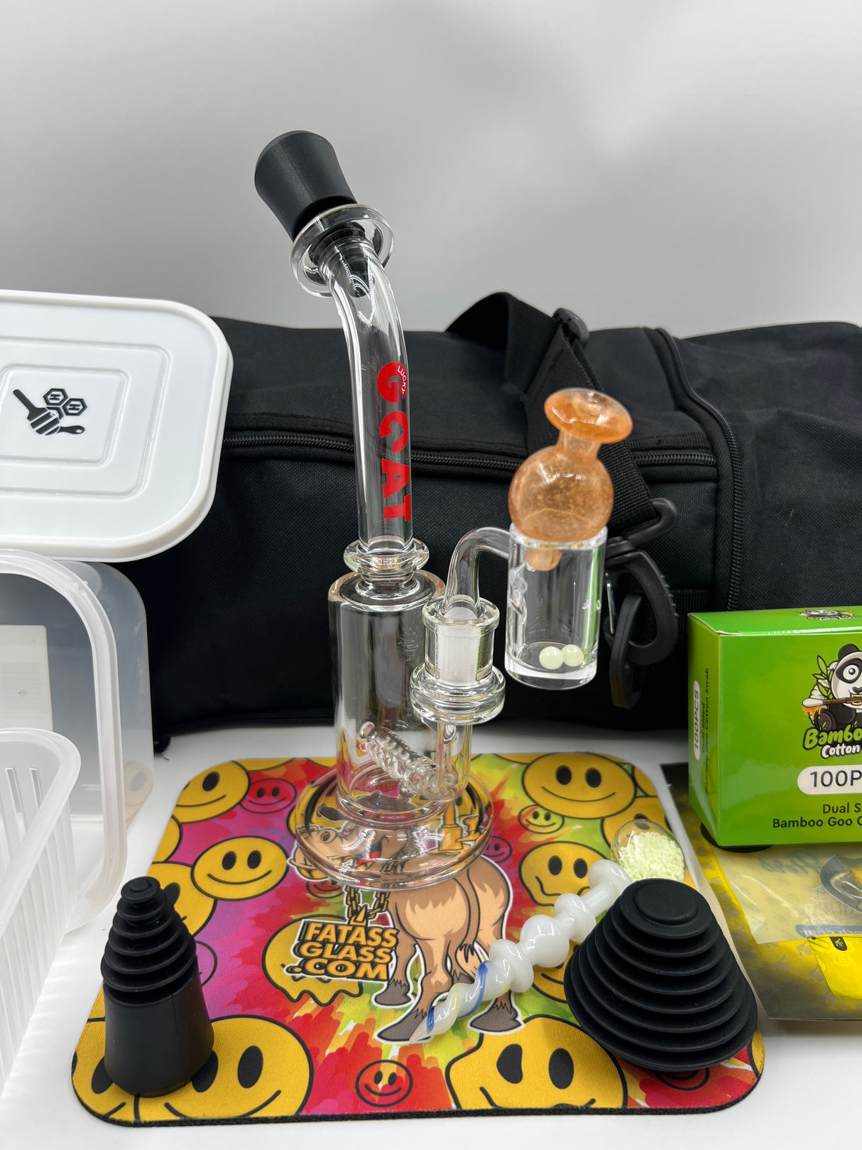 Lucky Goat Glass Glow in the Dark Bundle