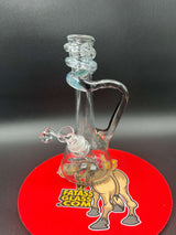 8" Special K Soft Glass Medium Handle Mini Bong