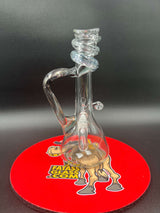 8" Special K Soft Glass Medium Handle Mini Bong