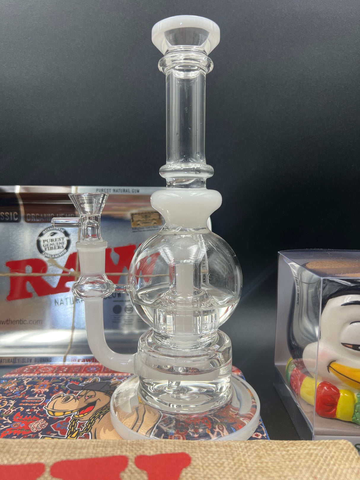 10” 14mm Double Percolator Bong Bundle