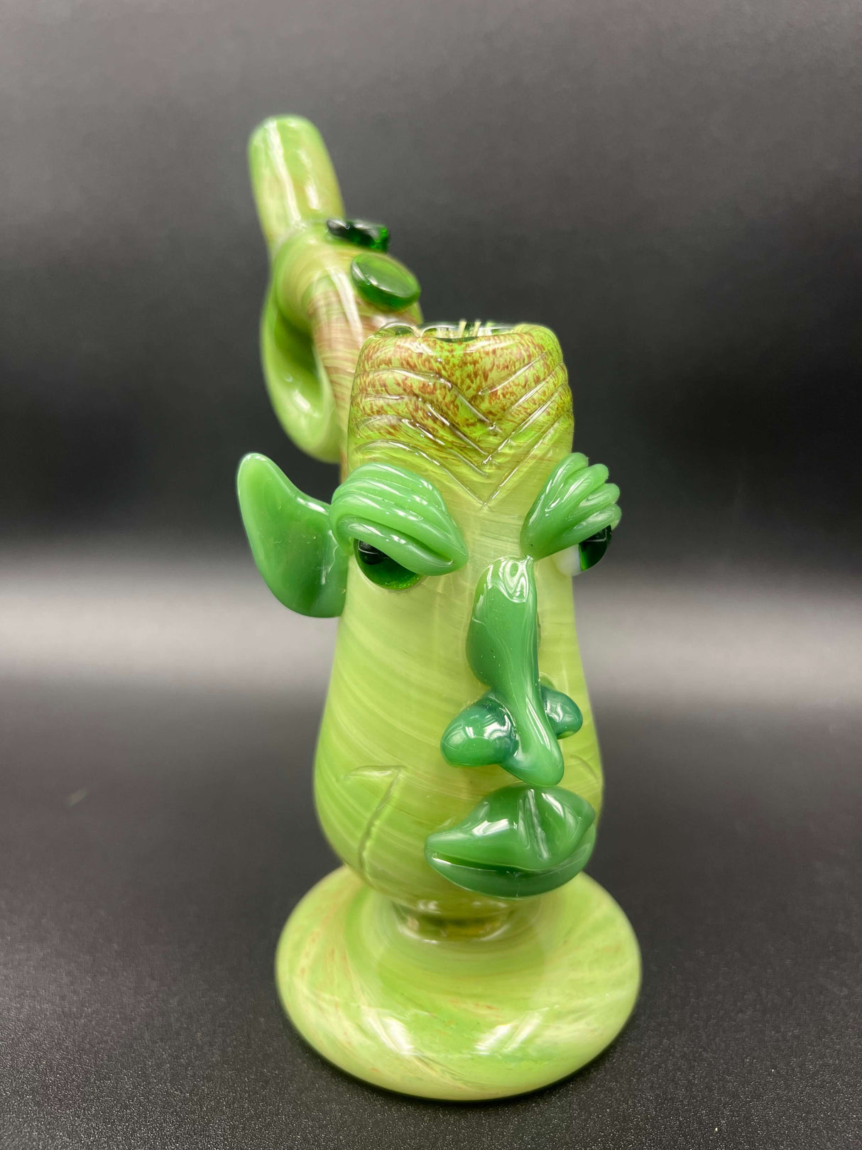 7" Face Sculpted Bubbler