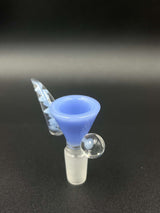 Horned Flower Slide with Marble 14mm Male