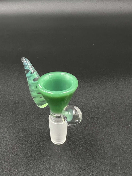 Horned Flower Slide with Marble 14mm Male