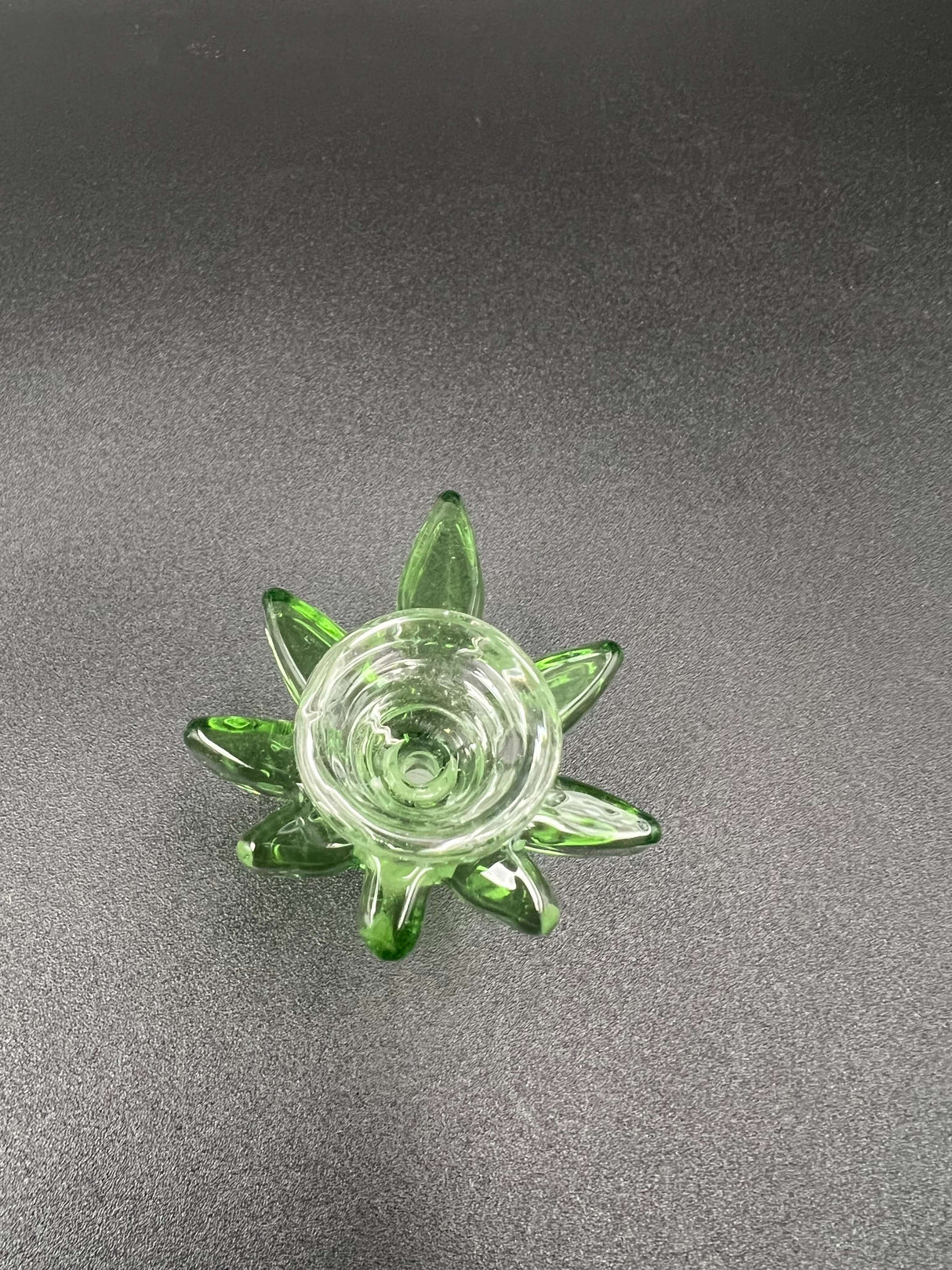 Herb Leaf 14mm M Bong Slide