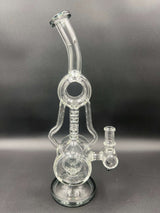 14" Donut Loop Spiral Recycler Dab Rig