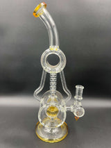 14" Donut Loop Spiral Recycler Dab Rig