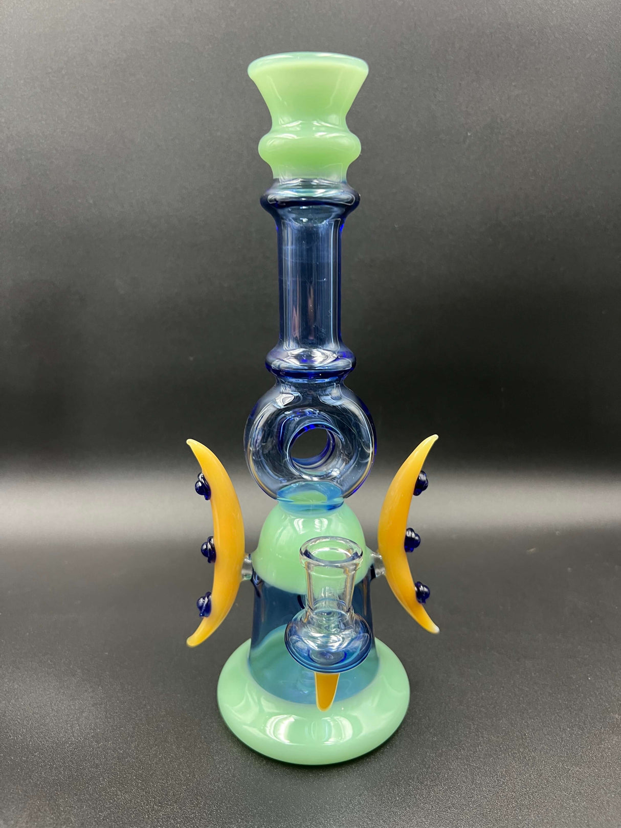 11" Double Moon 14mm Donut Bong