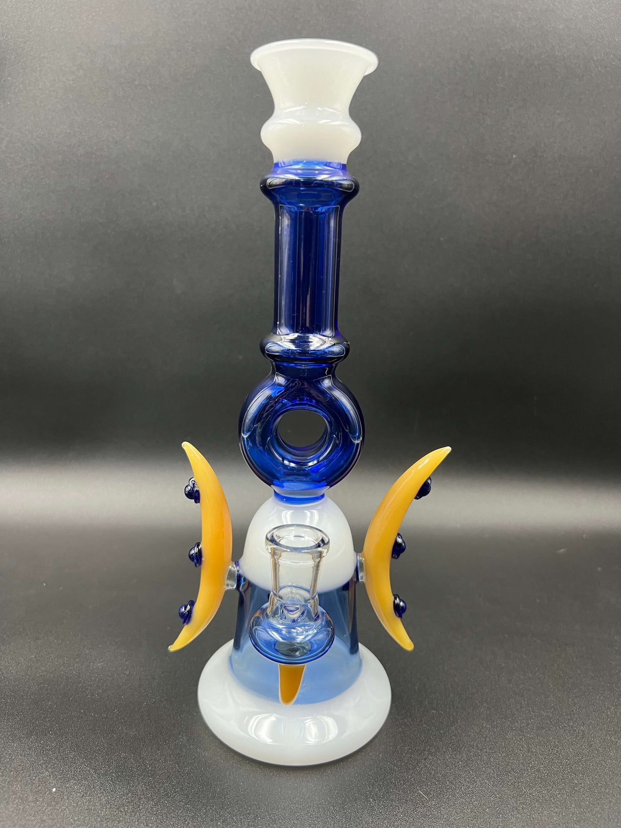 11" Double Moon 14mm Donut Bong