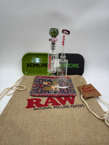 10" Lucky Goat Glass Ash Catcher Bundle