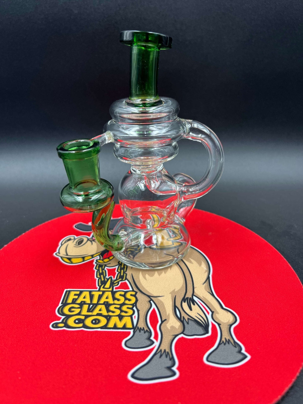 5.5" Recycler Mini Dab Rig With 90° Female Joint