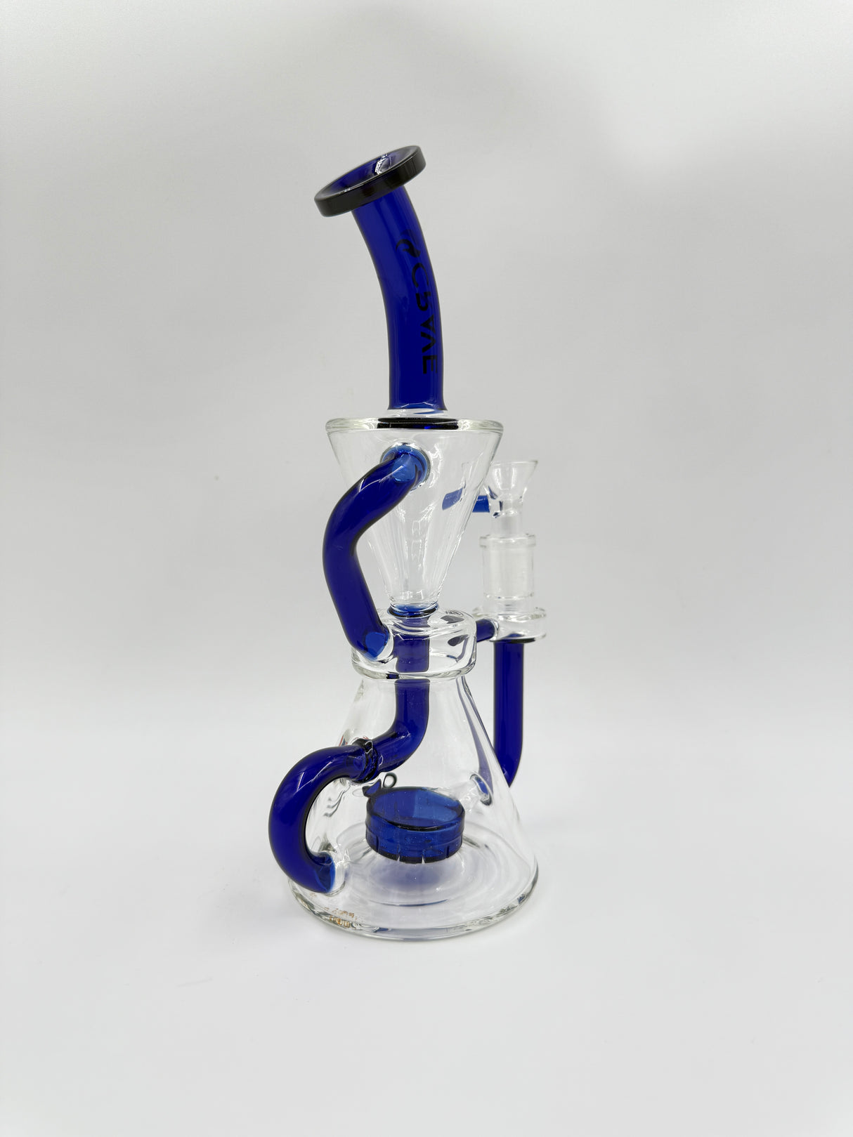 9" Crave Glass Clear & Colored Recycler