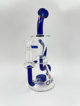 9" Crave Glass Clear & Colored Recycler