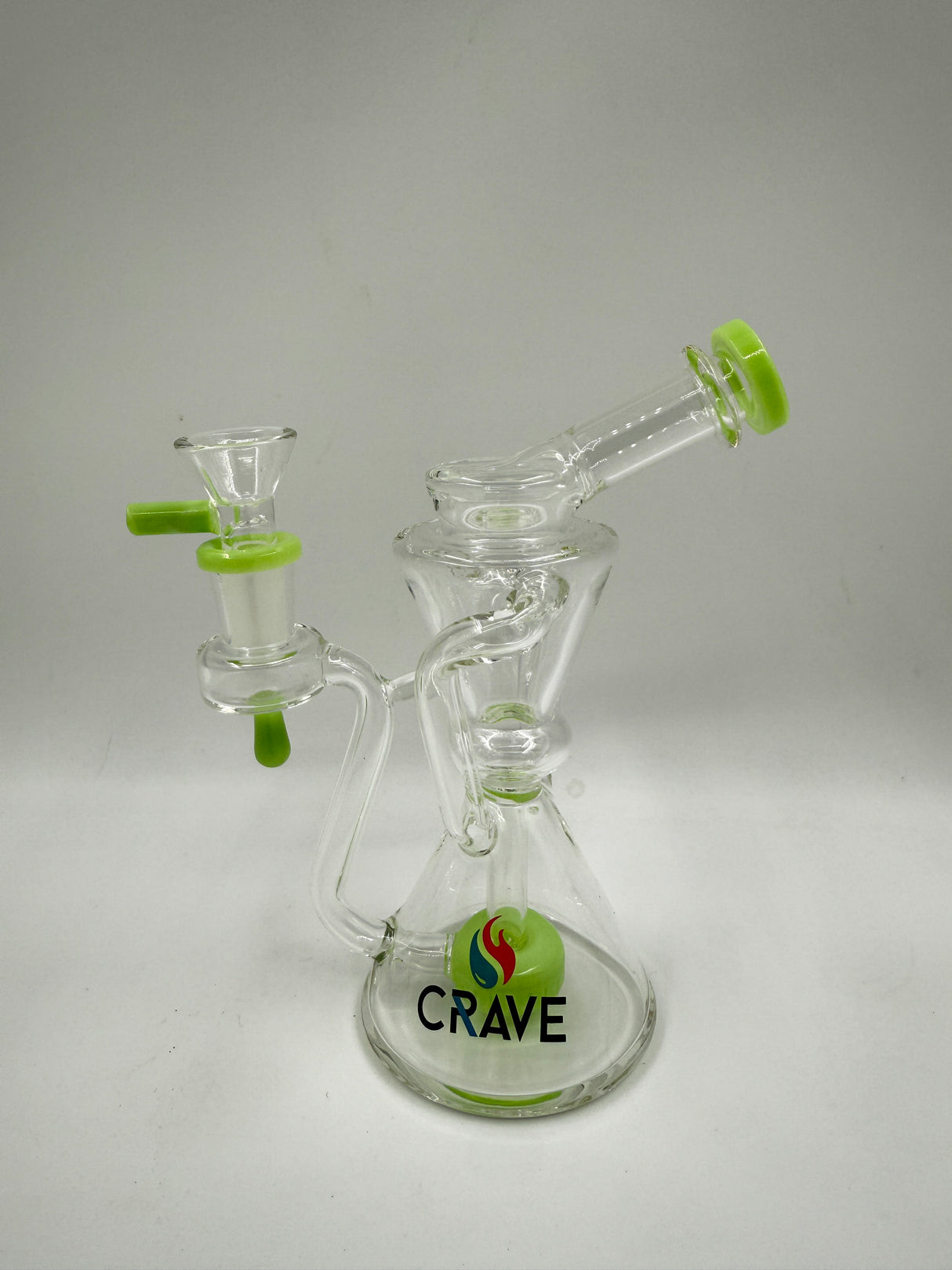 7" Crave Glass Drip Recycler